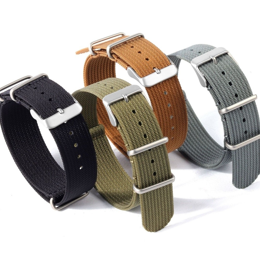 Nato Strap Nylon - Cinturino per orologio NATO da 14/16/18/20/22