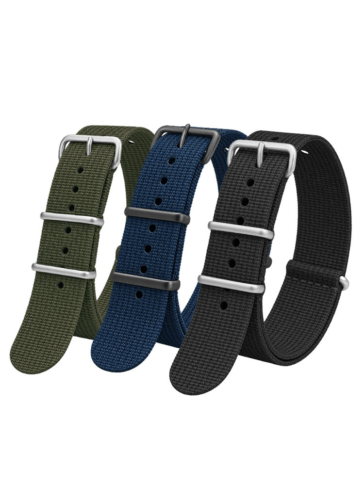 Nato Strap Nylon - Cinturino in nylon a costine per