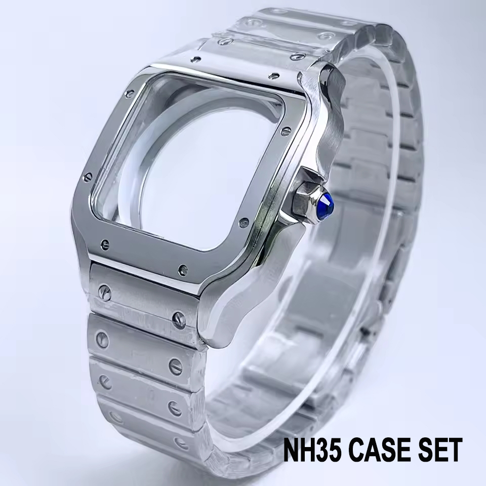 Cartier Watch Santos - Cassa da 38 mm, modello NH35,