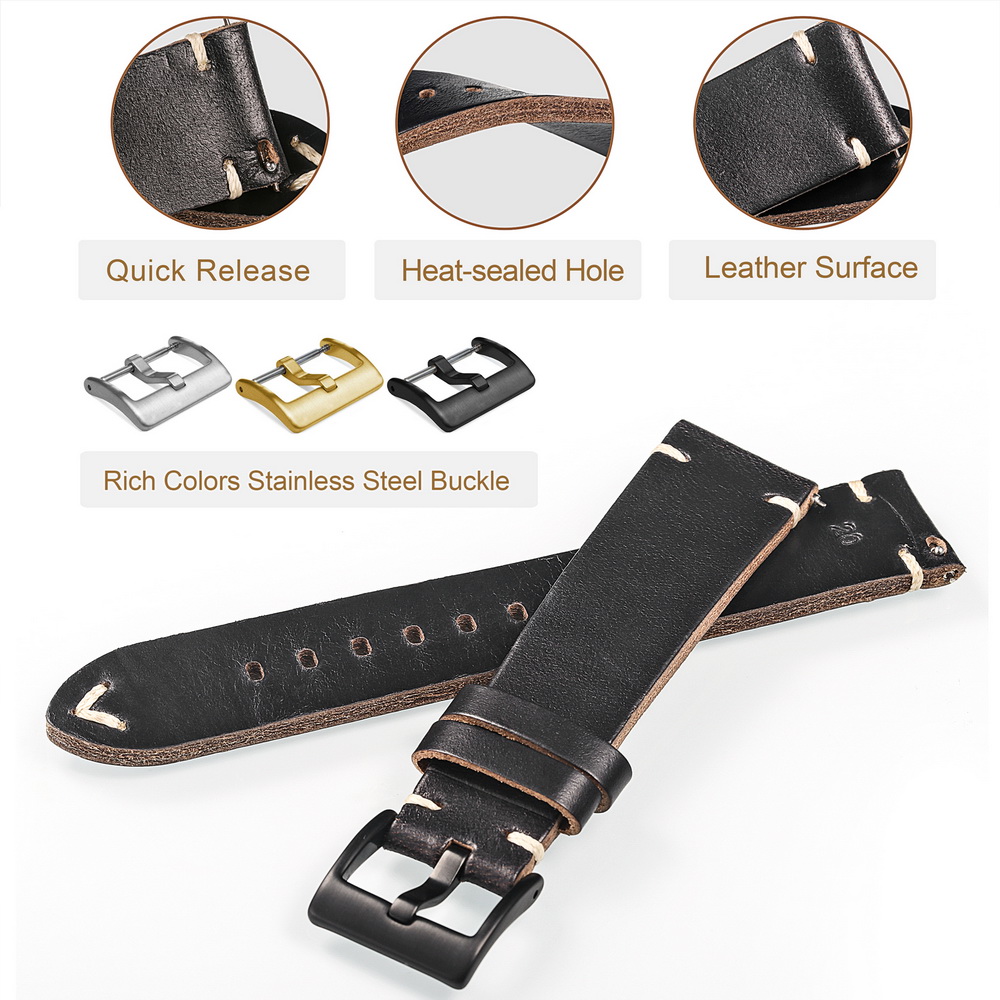 Cinturini per orologi in pelle - Suede Strap Watch recensione e prezzo